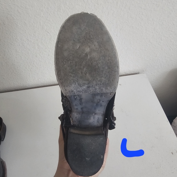 Freebird by Steven Black Leather Ankle Boots - Picture 6 of 13